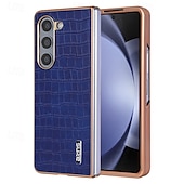 Недорогие Чехлы для Samsung-телефон Кейс для Назначение Z-образный сгиб 7 Z-сгиб 6 Z Fold 5 Z Fold 4 Z Fold 3 Кейс на заднюю панель Защита от удара Ретро Покрытие Металл