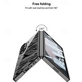 Недорогие Чехлы для Samsung-телефон Кейс для Назначение Z-флип 6 Z-сгиб 6 Кейс на заднюю панель Защита от удара Ретро ПК