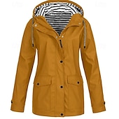 levne Fleece a 3 v 1 bundy-Dámské Dağcı Ceketi Zima Venkovní Voděodolný Větruvzdorné Multi-Pocket Přední zip Bundy 3 v 1 Lehká bunda Celý Zip Kempování a turistika cestování Tmavěhnědá Černá Bílá Žlutá Růžová
