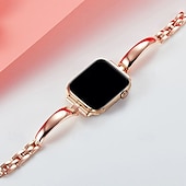 olcso Apple óraszíjak-Solo Loop Kompatibilis valamivel Apple Watch óraszíj 38mm 40mm 41mm 42mm 44mm 45mm 49mm Női Fém kapocs ötvözet Csere óraszíj mert iwatch Ultra 2 Series 9 8 7 SE 6 5 4 3 2 1