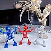 Χαμηλού Κόστους Gags &amp;amp; Practical Joke Toys-Παιχνίδι ρομπότ που χορεύει - χαριτωμένο  &amp; αστεία δράση με σπαστά πόδια, ανθεκτικό υλικό για κοιλιακούς, ιδανικό για εφήβους ιδανικό δώρο για γενέθλια  &amp; διακοπές