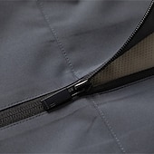 abordables Softshell, polares y chaquetas de montaña-Hombre Chaqueta Softshell Chaqueta para senderismo Al aire libre Resistente al Viento Secado rápido Chaqueta ligera Chaqueta cortavientos Viaje Gris oscuro Negro Rojo Azul Marino Azul
