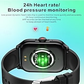 Χαμηλού Κόστους Smartwatch-iMosi QX15 Εξυπνο ρολόι 1.85 inch Έξυπνο ρολόι Bluetooth Βηματόμετρο Υπενθύμιση Κλήσης Παρακολούθηση Δραστηριότητας Συμβατό με Android iOS Γυναικεία Άντρες Κλήσεις Hands-Free Αδιάβροχη Έλεγχος Μέσων