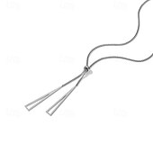 economico Collana da donna-collana con ciondolo lungo geometrico minimalista per donna – elegante gioiello a catena per ufficio, casual e abbigliamento da sera