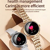 cheap Smart Wristbands-696 AK73 Smart Watch 1.28 inch Smart Band Fitness Bracelet Bluetooth Pedometer Call Reminder Sleep Tracker Compatible with Android iOS Women Hands-Free Calls Message Reminder IPX-0 40mm Watch Case