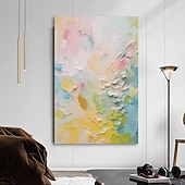 halpa Abstraktit taulut-käsintehty öljymaalaus kankaalle seinätaidekoriste moderni abstrakti kodin sisustukseen rullattu kehyksetön venyttämätön maalaus