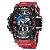 economico Orologi digitali-smael orologio al quarzo da uomo minimalista sportivo casual business luminoso sveglia impermeabile decorazione orologio in silicone