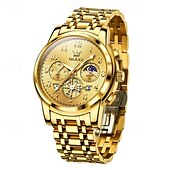 cheap Quartz Watches-New Olevs Brand Trend Fashion Men&#039;S Watches Luminous Chronograph Digital Scale Multifunction Waterproof Simple Quartz Watch Men&#039;S Wristwatch
