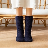 economico calzini da casa-calzini pantofola calzini invernali di natale per le donne calzini per le donne calzini soffici scaldamuscoli invernali legsleeve