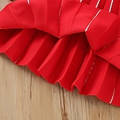 levne Neformální šaty-Girls &#039; 3D Proužky Šaty Dlouhý rukáv Podzim Zima Dovolená Denní Krásná Sladký Malé děti (4-7ys) 4-7 let Svetrové šaty Volnočasové šaty Áčkové šaty Délka ke kolenům Běžný