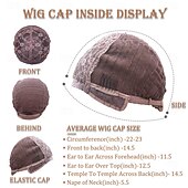 cheap Synthetic Trendy Wigs-Megan Fox Inspired Wigs Auburn Wigs for Women Layered Wig with Bangs Long Straight Hair Wig Copper Brown Wigs Natural Synthetic Hair Heat Resistant Wigs for Daily Party Cosplay Use