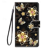 tanie Etui do iPhone&#039;ów-telefon Kılıf Na iPhone 11 Pro Max Osłona tylna Z podpórką z paskiem na nadgarstek Gniazdo karty Retro TPU Skóra PU