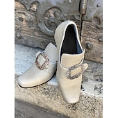 abordables Calzado-Rococó Barroco Victoriano Zapatos Hombre Víspera de Todos los Santos Carnaval Mascarada Rendimiento Fiesta / Noche Mascarada Adulto Zapatos
