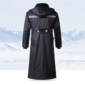 abordables Forros &amp; Chaquetas 3 en 1-Hombre Abrigo de invierno Chaqueta de lana para senderismo Invierno Al aire libre Mantiene abrigado Forro Polar Resistente al Agua Resistente a arañazos Abrigos Viaje Negro Verde