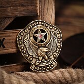 voordelige Herenriemen-Voor heren Gesp Gesp Legering Vintage-stijl Retro vintage Adelaar Texas Zilver Bronzen Dagelijks Religieuze vieringen Gesp