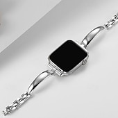 olcso Apple óraszíjak-Solo Loop Kompatibilis valamivel Apple Watch óraszíj 38mm 40mm 41mm 42mm 44mm 45mm 49mm Női Fém kapocs ötvözet Csere óraszíj mert iwatch Ultra 2 Series 9 8 7 SE 6 5 4 3 2 1