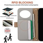 abordables Coques autres téléphones-téléphone Coque Pour Pixel 9 Pro Pixel 9 Pro XL Pixel 8 Pro Pixel 8 Pixel 7 Pixel 7 Pro Pixel 6 Pixel 6 Pro Coque Arriere Avec Support fermeture Éclair avec lanière Rétro TPU faux cuir
