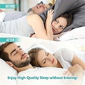 billige Personlig beskyttelse-4 stk silikon magnetisk anti snorke stop snorking neseklemme sovebrett sovehjelp