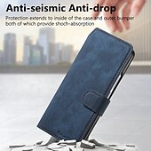 お買い得  サムスン用ケース-電話 ケース 用途 Zフォールド6 Z Fold 5 Z Fold 4 Z Fold 3 バックカバー スタンド付き 磁石バックル カード挿入口 レトロ風 PUレザー