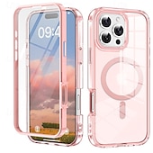 お買い得  iPhone用ケース-iPhone 16 Pro Max Plus、iPhone 15 Pro Max Plus、iPhone 14、13、12、11 Pro Max Plus用のバックカバー、ワイヤレス充電サポート、レトロアクリルPC