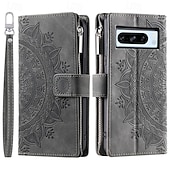 levne Ostatní pouzdra-telefon Carcasă Pro Google Pixel 8 Pro Pixel 8 Pixel 7 Pixel 7 Pro Pixel 6 Pixel 6 Pro Zadní kryt se stojánkem s poutkem na zápěstí Slot pro kartu Retro TPU PU kůže