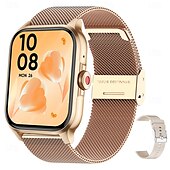 Χαμηλού Κόστους Smartwatch-iMosi QX15 Εξυπνο ρολόι 1.85 inch Έξυπνο ρολόι Bluetooth Βηματόμετρο Υπενθύμιση Κλήσης Παρακολούθηση Δραστηριότητας Συμβατό με Android iOS Γυναικεία Άντρες Κλήσεις Hands-Free Αδιάβροχη Έλεγχος Μέσων
