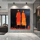 abordables Peintures portraits-portrait de texture peinture à l&#039;huile portrait de femme peint à la main peinture sur toile amoureux faits à la main femmes peinture à l&#039;huile art mural fait à la main idées de décoration moderne