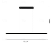 voordelige Hanglampen-led hanglamp moderne stijl noords design modern eenvoudig amerikaans licht luxe barverlichting creatief net lange woonkamer restaurantlampen