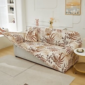 baratos Cobertura de Sofa-capa de sofá estampada capa elástica para sofás em formato de L protetor de móveis elegante e durável ideal para renovar a decoração da sua sala de estar com um design exclusivo