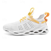 economico Sneakers da uomo-scarpe da corsa traspiranti da uomo verde neon – scarpe sportive leggere con suola ammortizzata per sport e attività all&#039;aperto
