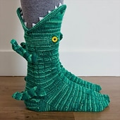 preiswerte Zuhause Socken-Hand-in-Hand Krokodil Socken süß&amp;amp;Bequeme Socken mit Tiermotiven für Kinder und Erwachsene. Lustiges, gemütliches und langlebiges Schuhwerk.