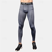 abordables Pantalones de Correr &amp; Mallas-Hombre Leggings mallas Pantalones para correr Leggings Pantalones de chándal Bolsillo Cintura elástica Alta cintura Mallas Leggings Exterior Deporte Deportivo Otoño Secado rápido Ligero Suave Maratón