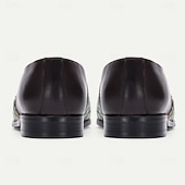economico Mocassini in pelle premium-mocassini da uomo traspiranti in pelle bovina di prima qualità e nylon intrecciato - comode scarpe slip-on per abbigliamento casual e formale