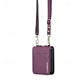 baratos Capa Samsung-telefone Capinha Para Samsung Galaxy Z Flip 7 Z Virar 6 Z Flip 5 Z Flip 4 Z Flip 3 Capa traseira com cordão com pulseira Slot para cartão TPU Metal Couro PU