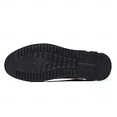 baratos Sapatos Casuais com Cadarço-tênis masculino de couro sintético azul acolchoado - calçados casuais estilosos com cadarço e sola durável para uso diário e atividades ao ar livre