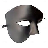olcso Maszk-Halloween Maszk Velencei maszk Maszk egy boton Párok 2 db Farsangi maszk Fél arc Felnőttek Uniszex Mindszentek napja Farsang Mardi Gras Parti Party estélyi viselet Álarcos mulatság Egyszerű Halloween
