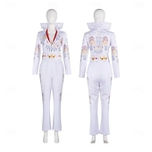 economico Costumi di coppia e di gruppo-Ovali Coppie Tuta Costumi per coppie di gruppo di Halloween Per adulto Per uomo Per donna Cosplay Prestazioni Mascherata Costume di Carnevale facile