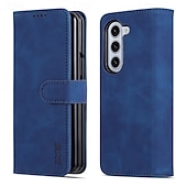 cheap iPhone Cases-Phone Case For Z Fold 6 Z Fold 4 Z Fold 3 iPhone 16 Pro Max Plus iPhone 15 Pro Max Plus iPhone 14 13 12 11 Pro Max Plus Mini Back Cover with Stand Holder Card Slot Shockproof Retro PU Leather
