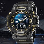 economico Orologi digitali-smael orologio al quarzo da uomo minimalista sportivo casual business luminoso sveglia impermeabile decorazione orologio in silicone