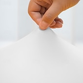 ieftine husa de scaun-husa scaun de sufragerie impermeabila husa pentru scaun neagra elastica din piele PU cu spatar inalt protector pentru scaun cu banda elastica pentru sala de mese, nunta