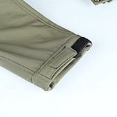 お買い得  フリースと3in1ジャケット-男性用 軍事戦術ジャケット コンバットジャケット ハイキング ジャケット アウトドア パッチワーク 防水 防風 ジャケット 登山 キャンプ / ハイキング / ケイビング 旅行 ブラック アーミーグリーン