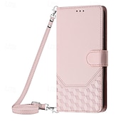 お買い得  iPhone用ケース-電話 ケース 用途 iPhone 16 iPhone15 iPhone 14 13 12 11 Pro Max Plus Mini SE ウォレットカードケース 磁石バックル ストラップ付き リストストラップ付き レトロ風 TPU PUレザー