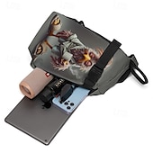 cheap Men&#039;s Bags-Funny Cartoon Rooster Sling Bag with Adjustable Strap – Casual Lightweight Crossbody Bag for Everyday Use
