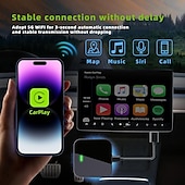 זול מתאמי carplay-מתאם Carplay אלחוטי לאייפון אפל Carplay מתאם אלחוטי להמיר חוטי לתקע דונגל Carplay אלחוטי  &amp; לשחק wifi אוטומטי חיבור מהיר למכוניות