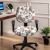 cheap Office Chair Cover-Office Chair Cover and Stool Chair Cover Stretchy and Durable Slipcovers Furniture Protectors for a Comfortable and Stylish Workspace Decor