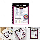 cheap Gifts-Bill Payment Management Book Monthly Bill Payment Checklist Bill Tracker Notebook, The 48 Month Guide for Families &amp; Money Managers