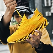 voordelige Herensneakers-herenmode hardloopsneakers, lichtgewicht ademende sportschoenen met unieke blade-zool, ideaal voor de sportschool, hardlopen en streetwear