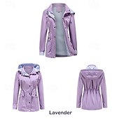 abordables Polaires &amp; Vestes 3 en 1-Femmes Veste de randonnée Hiver Automne Extérieur Coupe-vent Fermeture Éclair Frontale Hydrofuge Veste légère Fermeture éclair intégrale Camping / Randonnée / Spéléologie Noir Jaune Rouge Bordeaux