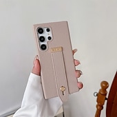 levne Pouzdra pro Samsung-telefon Carcasă Pro S24 S24 Ultra Plus S23 Ultra Plus S23 S22 S22 Plus Ultra A55 A35 A25 A15 5G A54 A34 A14 A53 A13 Pouzdro na peněženku s poutkem na zápěstí Nárazuvzdorné Retro TPU PU kůže