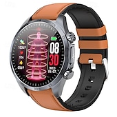 お買い得  スマートウォッチ-iMosi TK29 スマートウォッチ 1.43 インチ スマート·ウォッチ ブルートゥース ECG + PPG 温度監視 歩数計 と互換性があります Android iOS 女性 男性 メディアコントロール メッセージ受信通知 カメラコントロール IP68 48mmウォッチケース